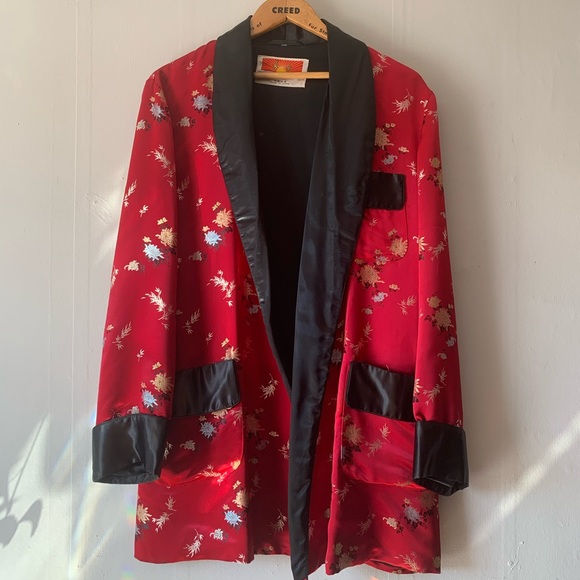 SOLD Smoking Jacket - Picture 6 of 6